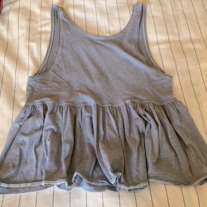 Free people oversized size small babydoll style tank